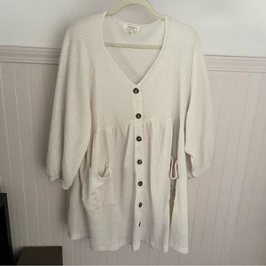 Umgee Waffle Knit Dress